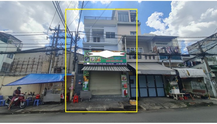 Cho thuê nhà mặt tiền Khuông Việt 50m2, 2Lầu- 16Triệu - gần ĐẦM SEN